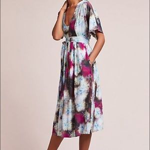 Anthropologie The Odells Printed Dress